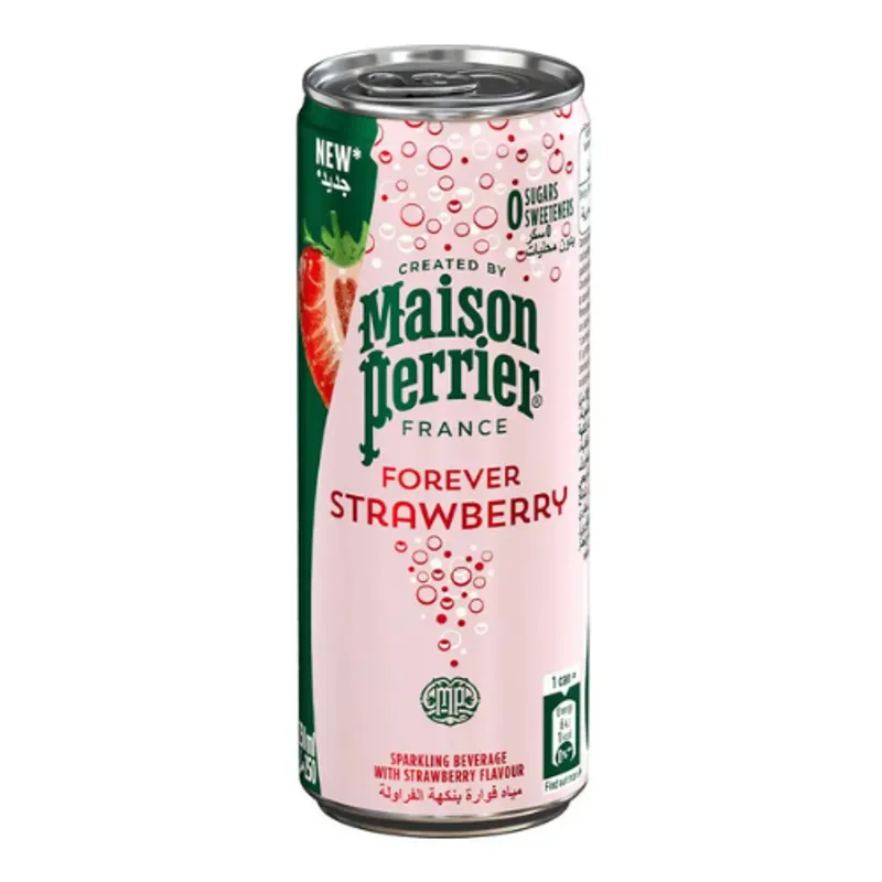Maison Perrier Strawberry slim Can 3X10X250Ml