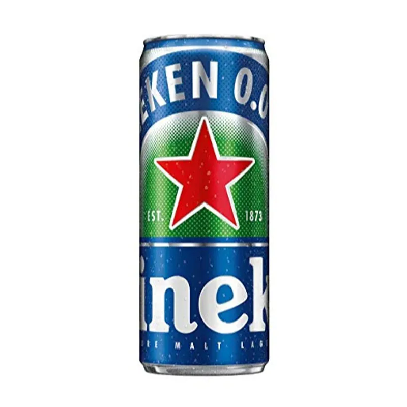 Heineken NON Alcoholic Beer Can 4X6X33Cl