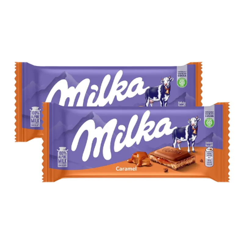 Milka Caramel 4X23X100Gm