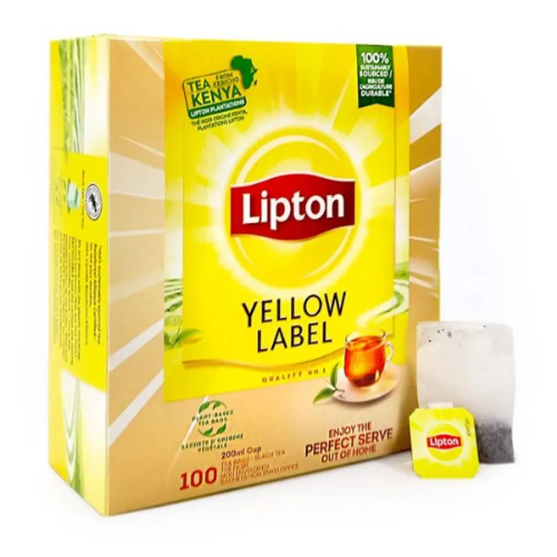 Lipton Yellow Label Teabags 12X100X2Gm