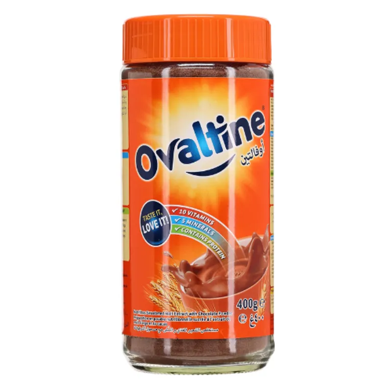 Ovaltine Chocolate Powder 12X400Gm