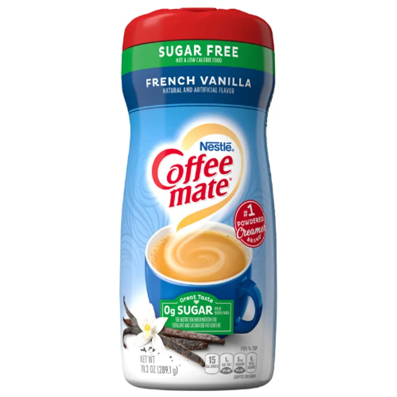 Nestle Coffee-mate French Vanilla Sugar Free Powder 6X10.2Oz