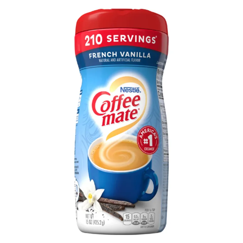 Nestle Coffee-mate French Vanilla Powder 6X15Oz