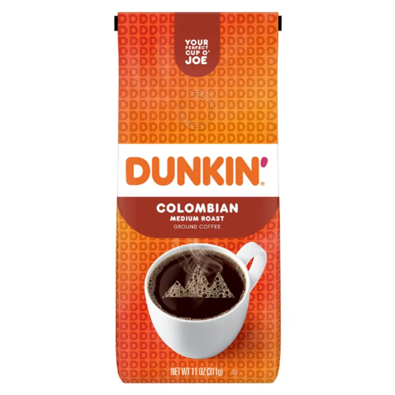 Dunkin' Donuts Colombian Ground Coffee 6X11Oz