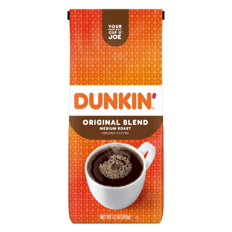 Dunkin' Donuts Original Blend Medium Roast Ground Coffee 6X12Oz