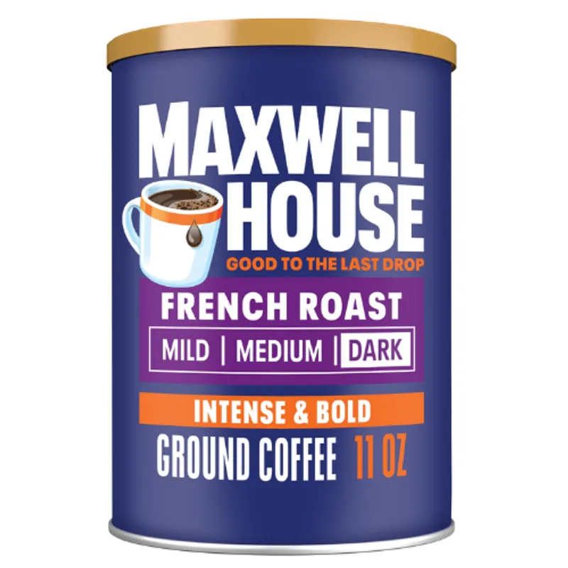 Maxwell House Coffee, Dark French Roast 6X11Oz