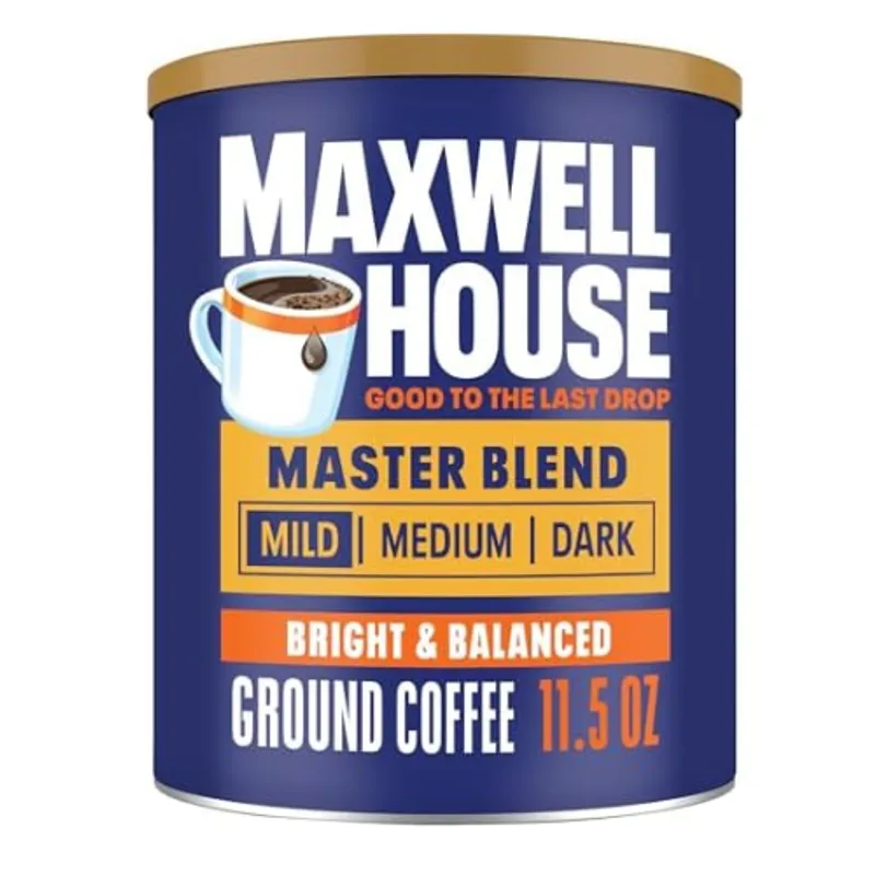 Maxwell House Coffee, Master Blend Light 6X11.5Oz