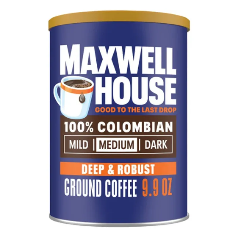 Maxwell House Coffee, 100% Columbian Medium 6X9.9Oz