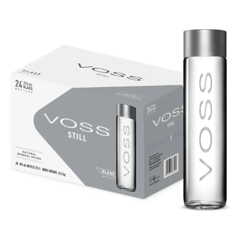 Voss Still Water Glass 24X375Ml