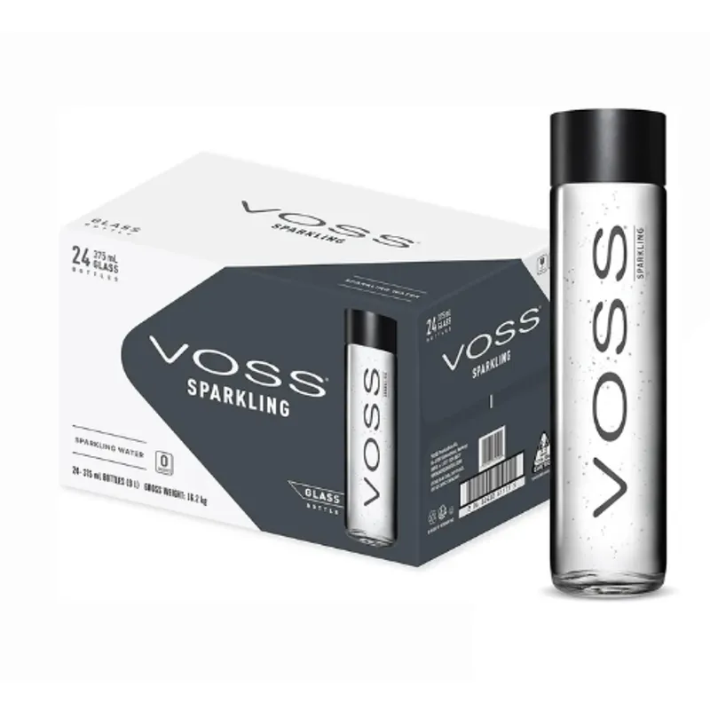 Voss Sparkling Water Glass 24X375Ml