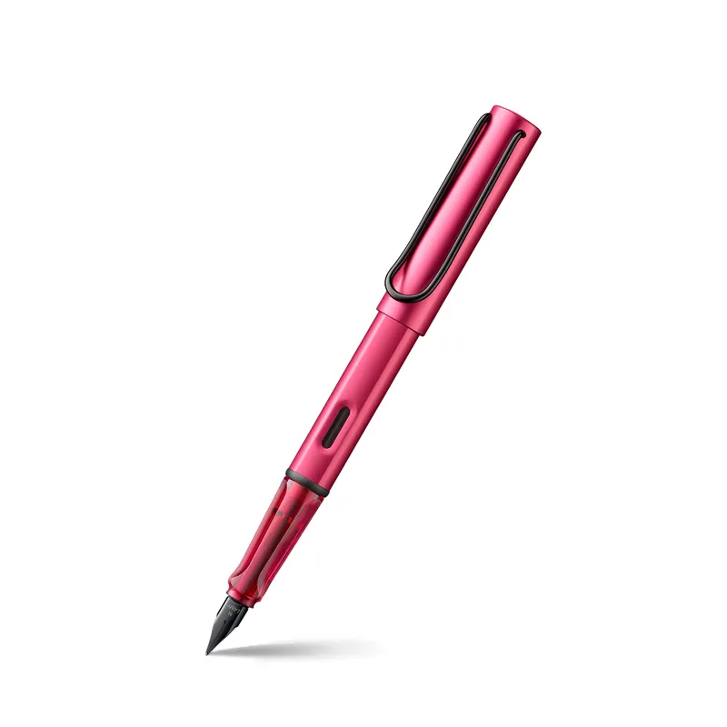 Lamy 0D9 Al-Star Fiery Fountain Pen Medium - Red