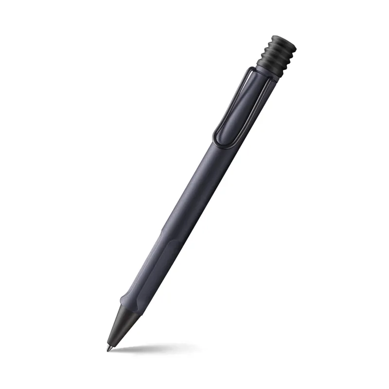 Lamy Safari Steel Black Ballpoint Pen - Special Edition