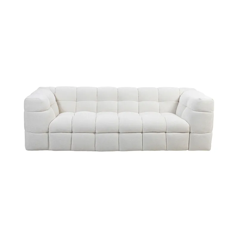 SOPHIA 3 seater sofa white