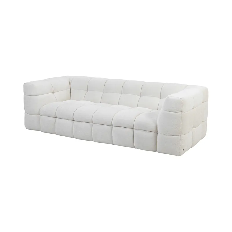 SOPHIA 3 seater sofa white
