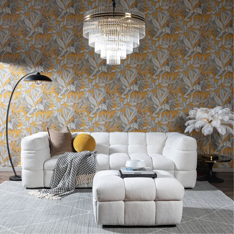 SOPHIA 3 seater sofa white