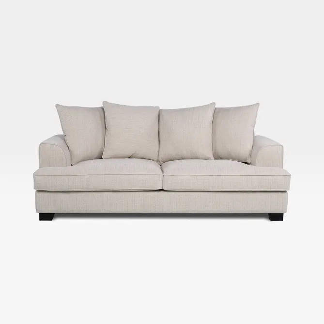 Shop MELBOURNE 3 seater sofa beige Online 687972 United Arab...
