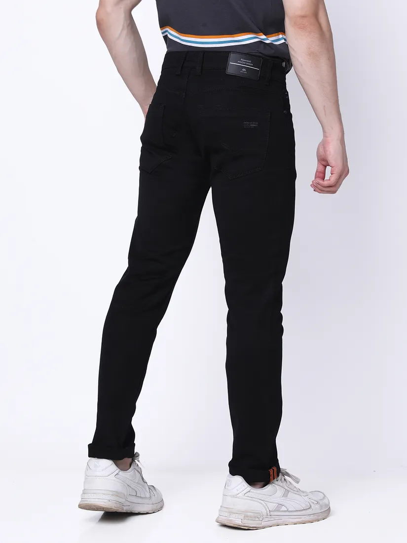 Mozzo Men Slim Fit Solid Jeans