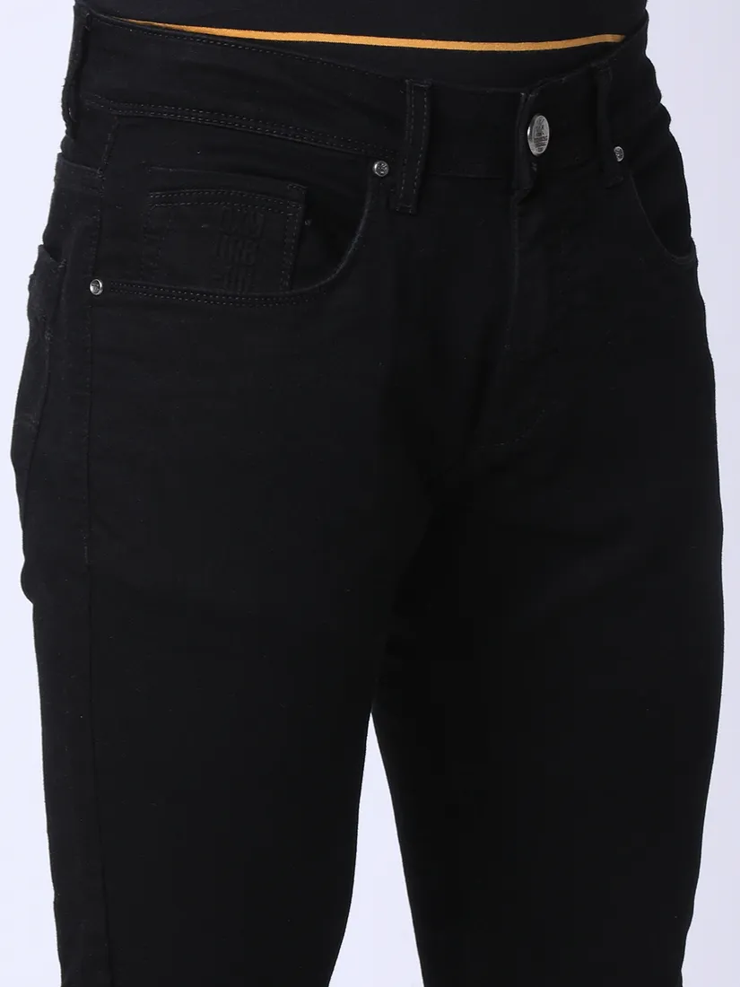 Oxemberg Men Slim Fit Solid Jeans