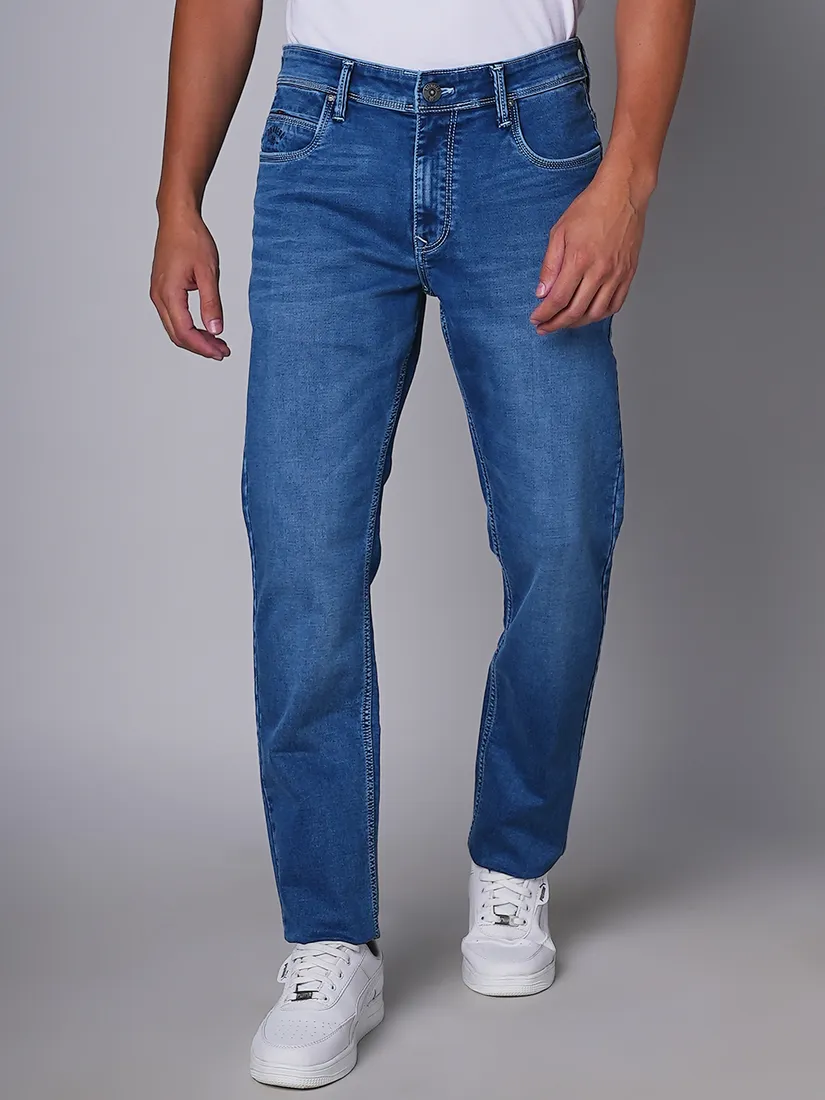 Oxemberg Men Slim Fit Solid Jeans