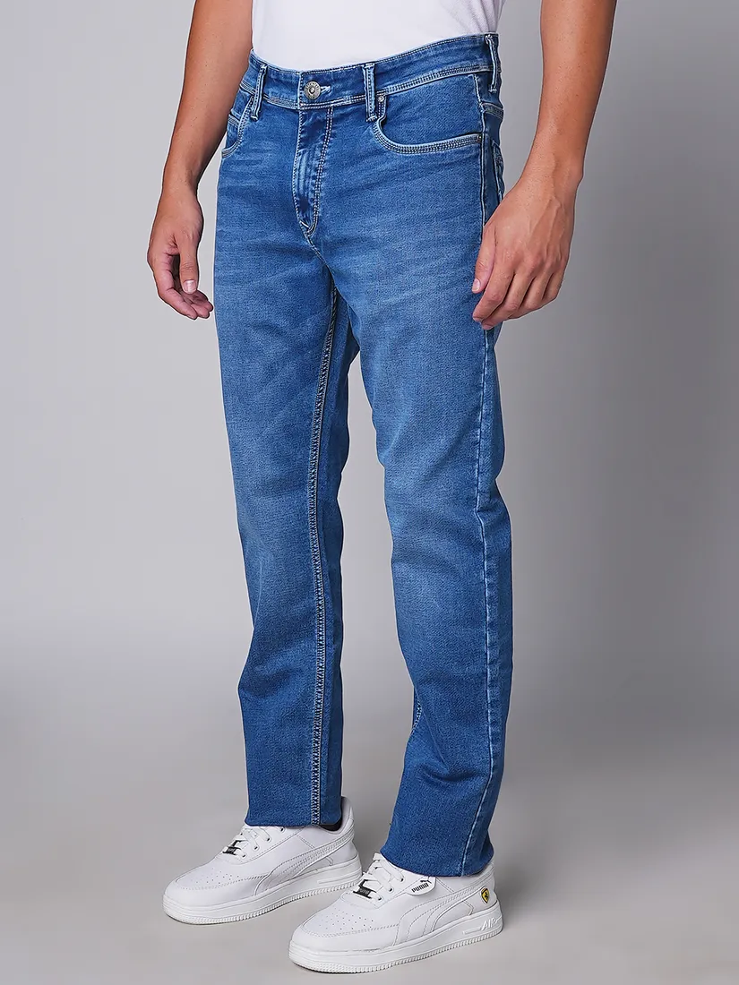 Oxemberg Men Slim Fit Solid Jeans