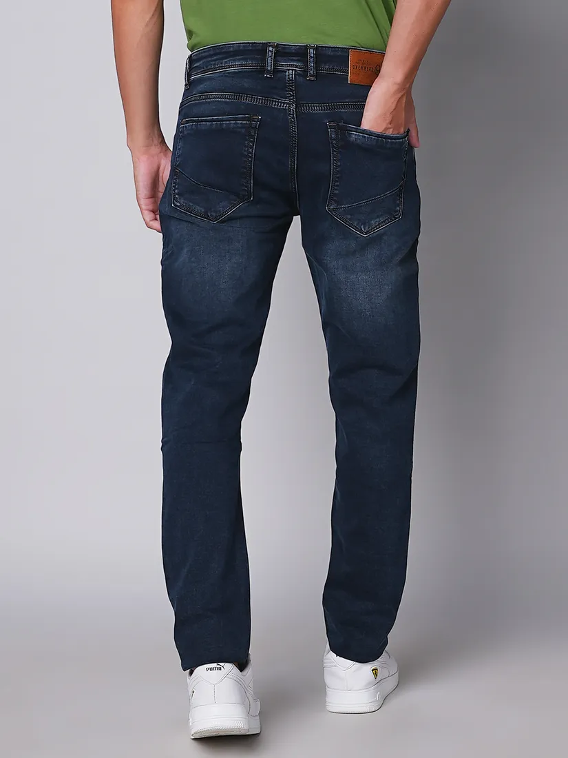 Oxemberg Men Slim Fit Solid Jeans