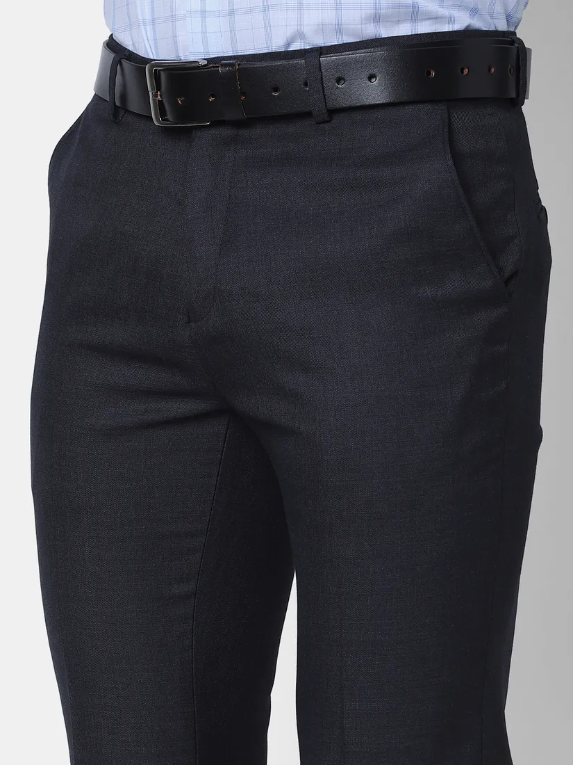 Oxemberg Men Slim Fit Formal Trouser