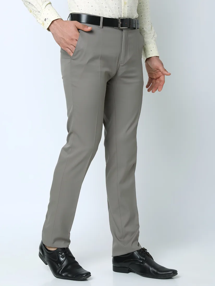 Shop Inspiro Men Regular Fit Formal Trouser Online