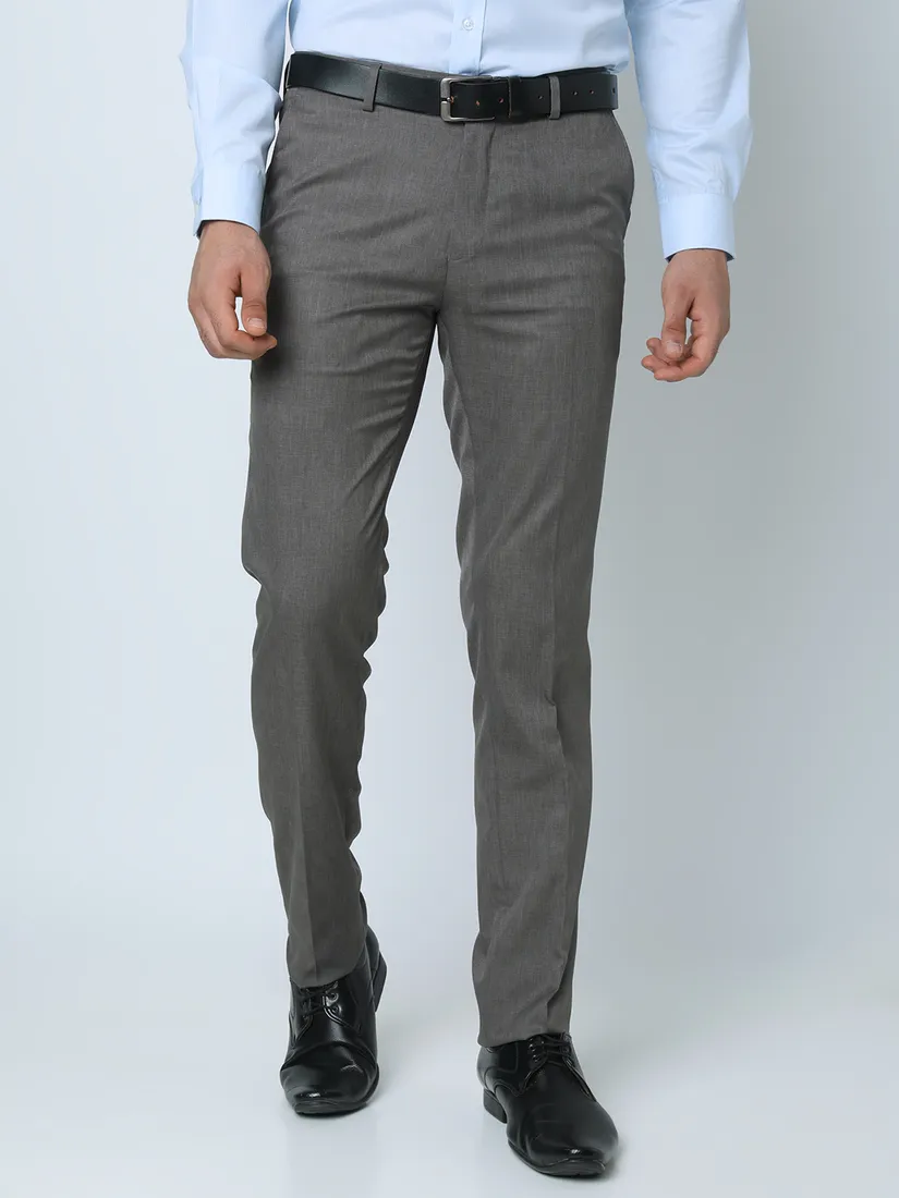 Inspiro Men Regular Fit Formal Trouser