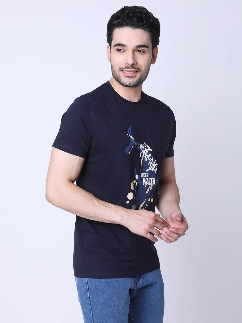 Tessio Men Regular Fit T-Shirt