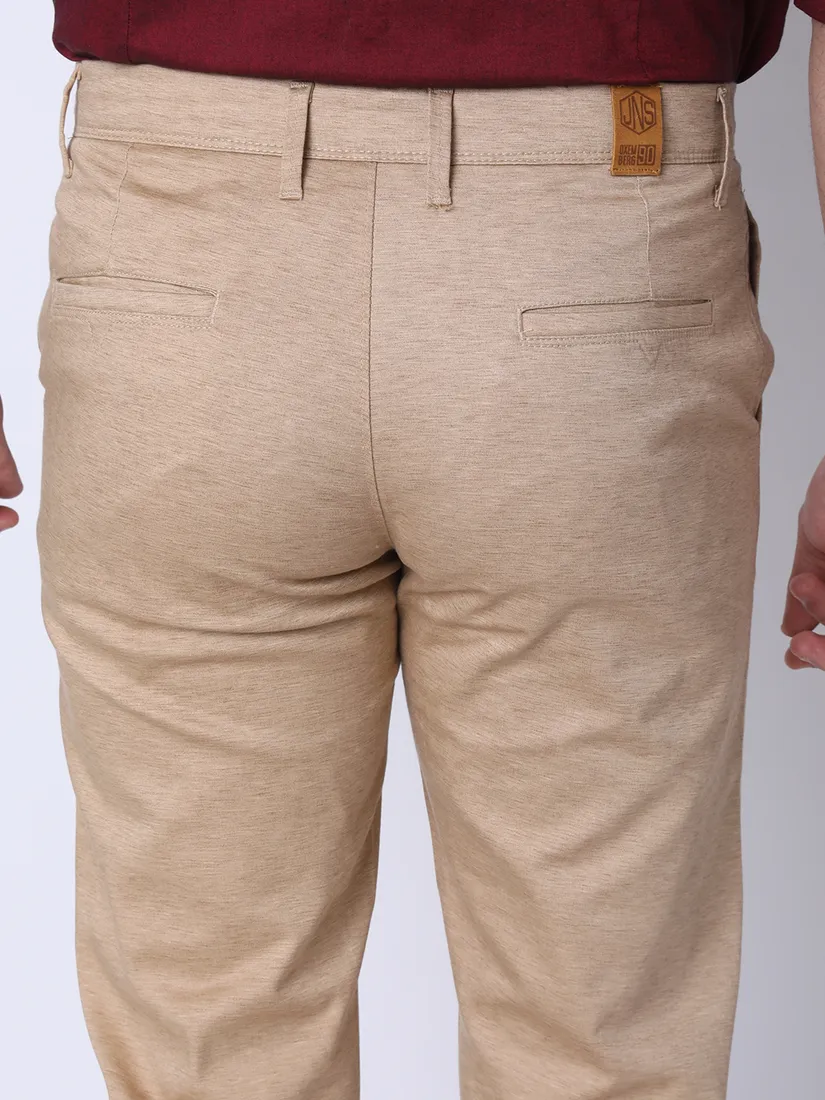 Oxemberg Men Slim Fit Prints Casual Trouser