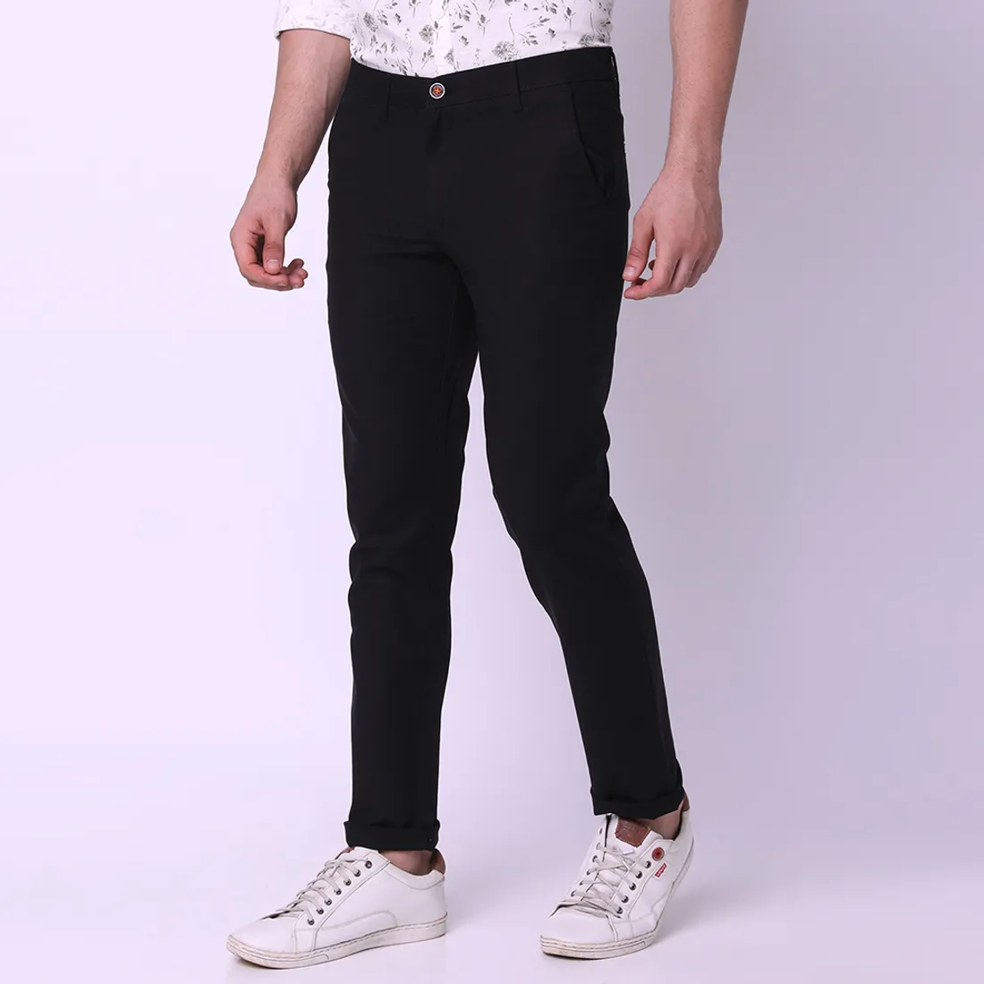 OXEMBERG Men Slim Fit Casual Trouser