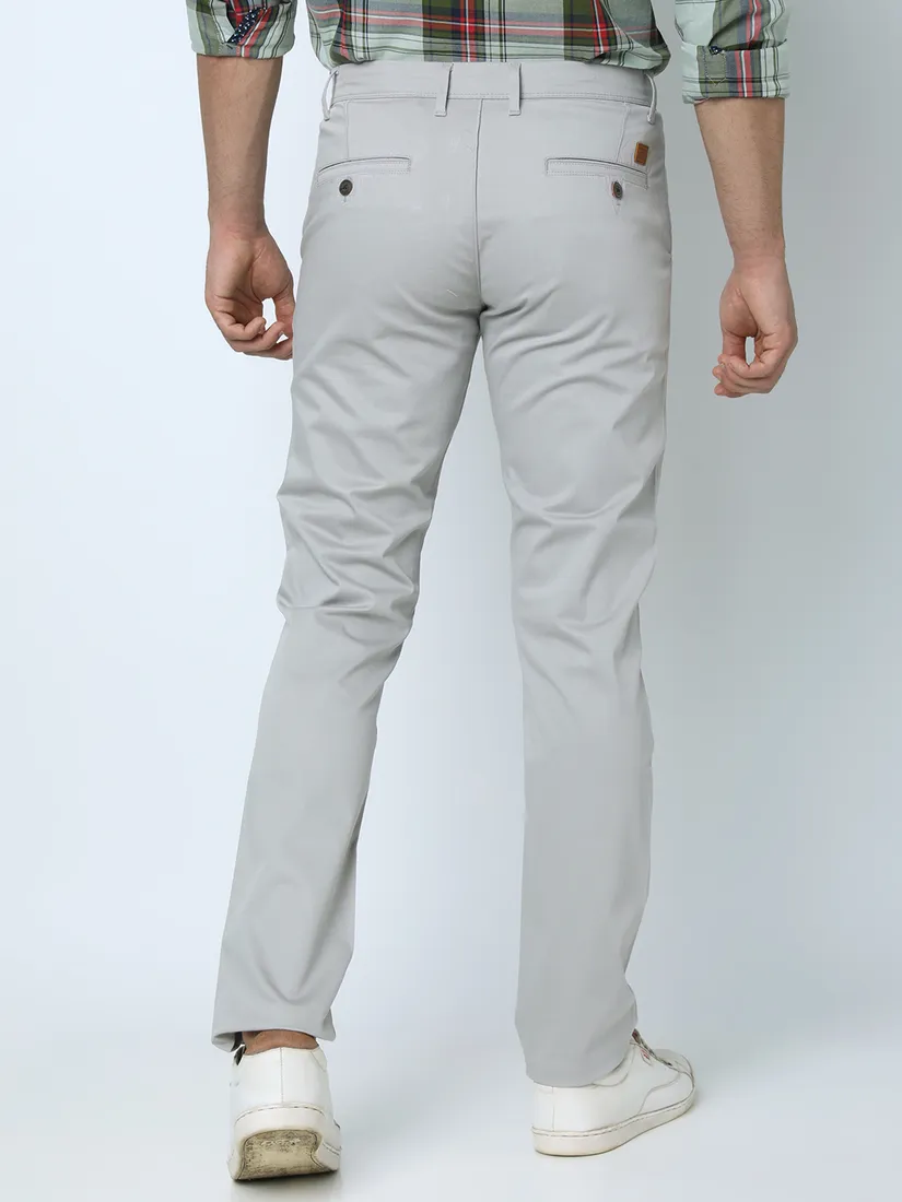 Oxemberg Men Slim Fit Casual Trouser