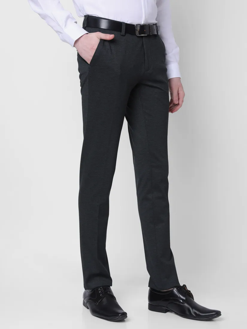 J. Hampstead Men Slim Fit Formal Trouser