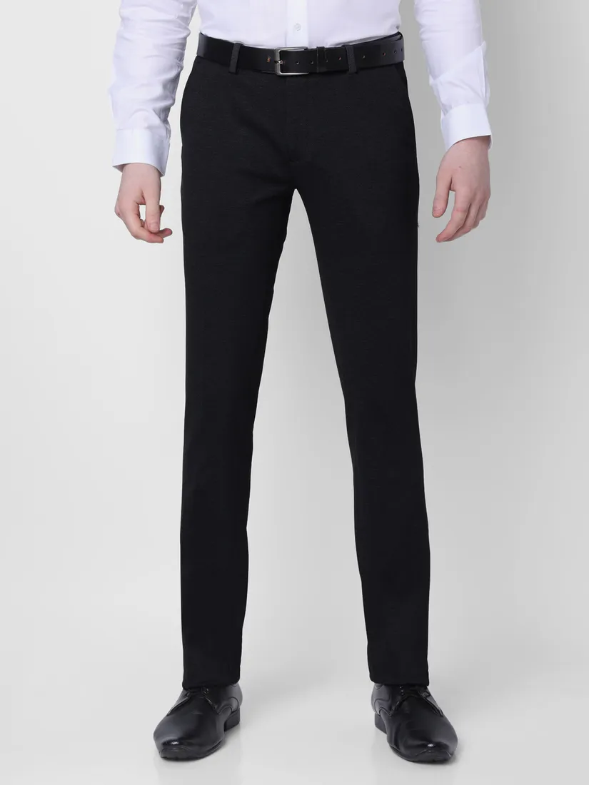 J. Hampstead Men Slim Fit Formal Trouser