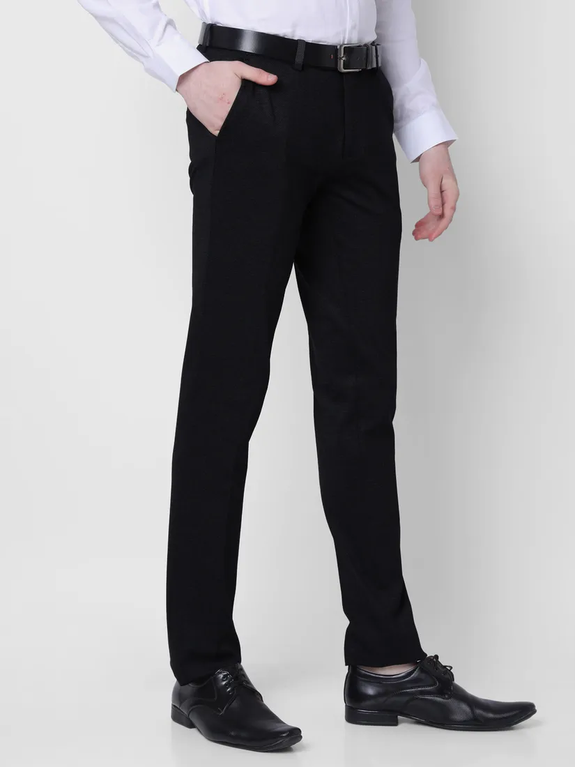 J. Hampstead Men Slim Fit Formal Trouser