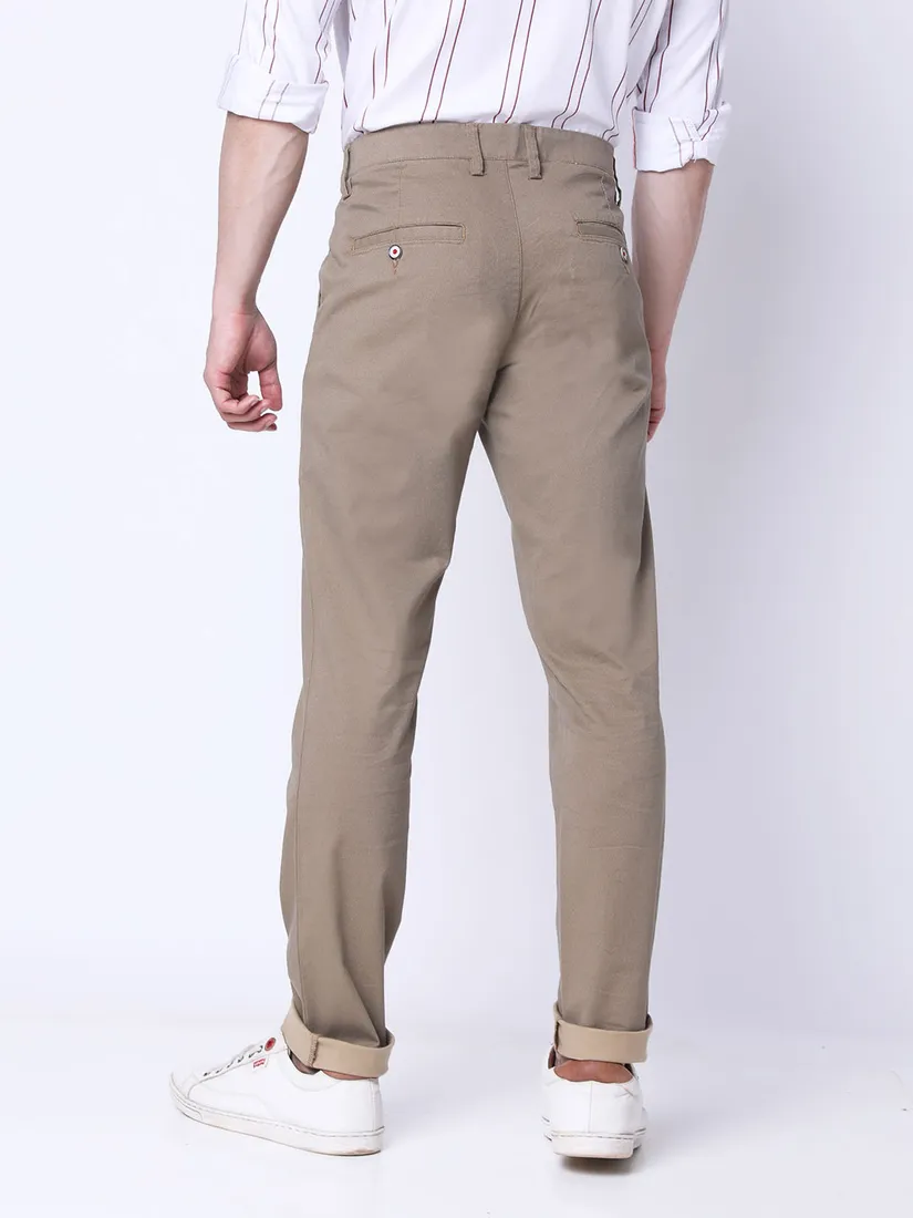 J. Hampstead Men Slim Fit Casual Trouser