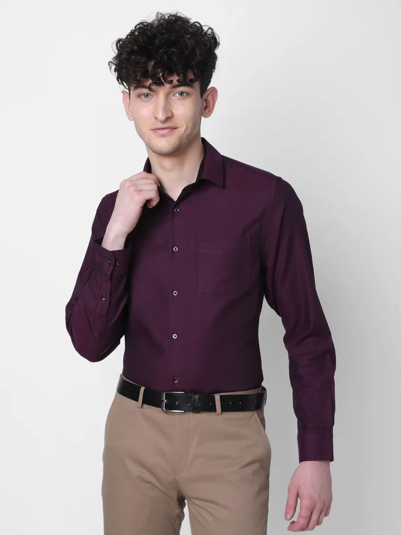 J. Hampstead Men Regular Fit Formal Shirt