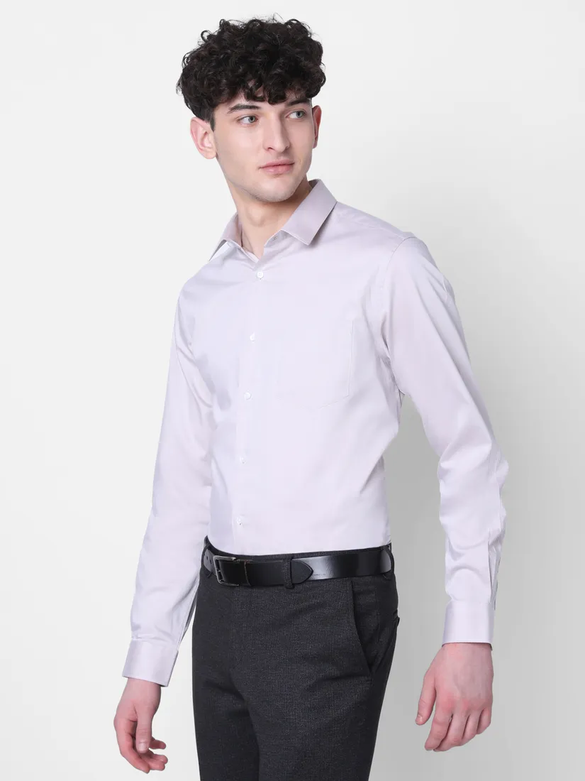 J. Hampstead Men Slim Fit Solid Shirt