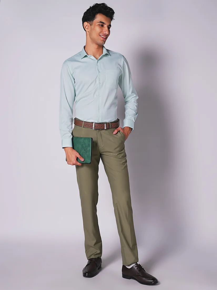 Inspiro Men Slim Fit Textured Formal Shirt