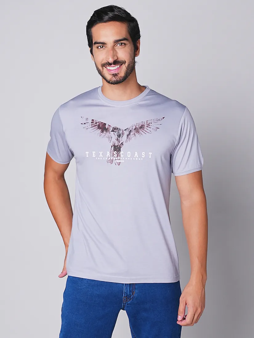 Tessio Men Slim Fit Print T-Shirt