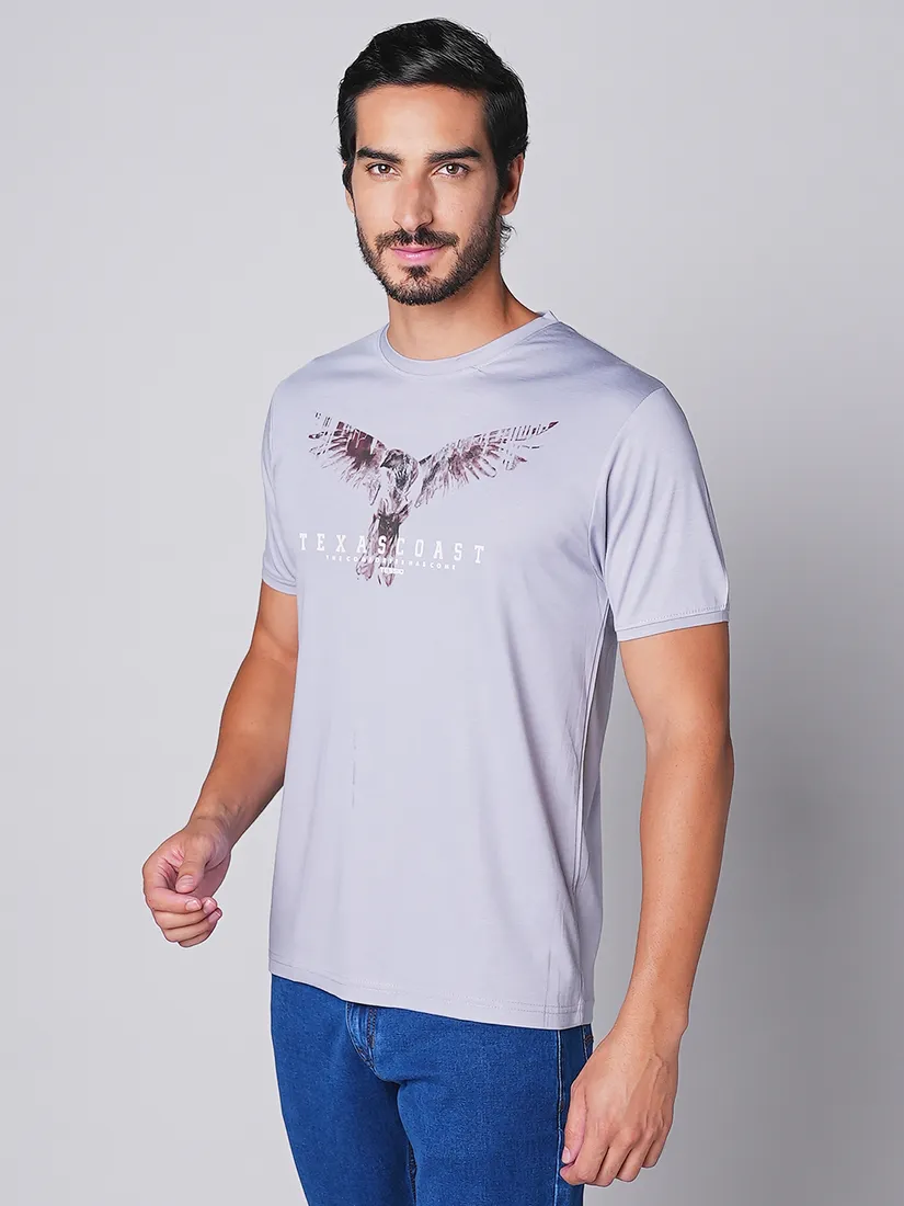 Tessio Men Slim Fit Print T-Shirt