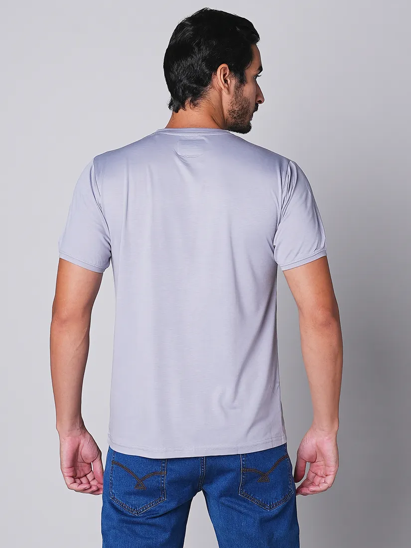 Tessio Men Slim Fit Print T-Shirt