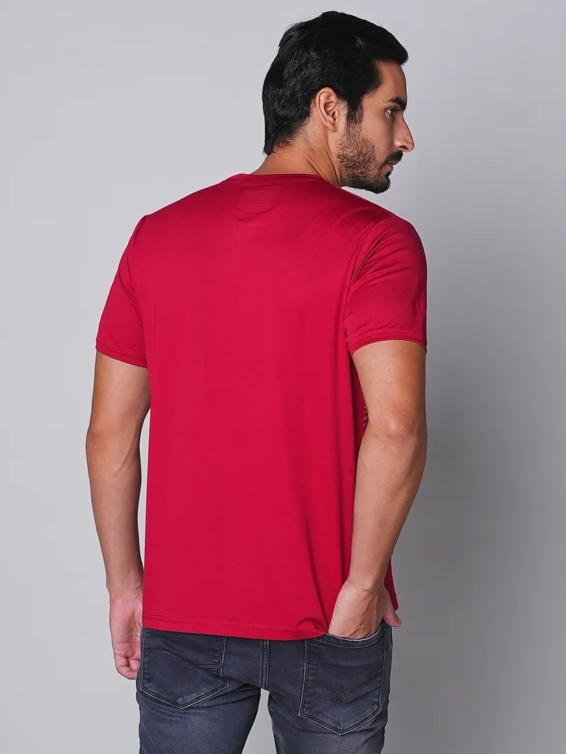 Tessio Men Slim Fit Print T-Shirt