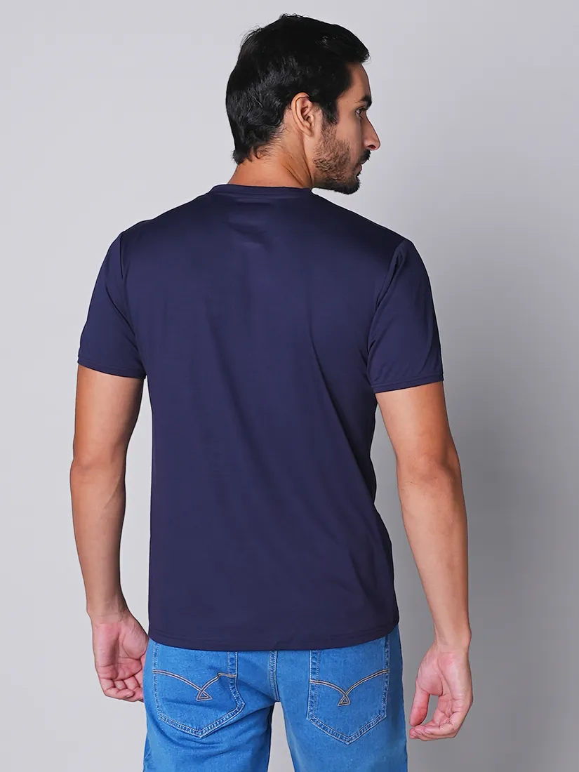 Tessio Men Slim Fit Print T-Shirt