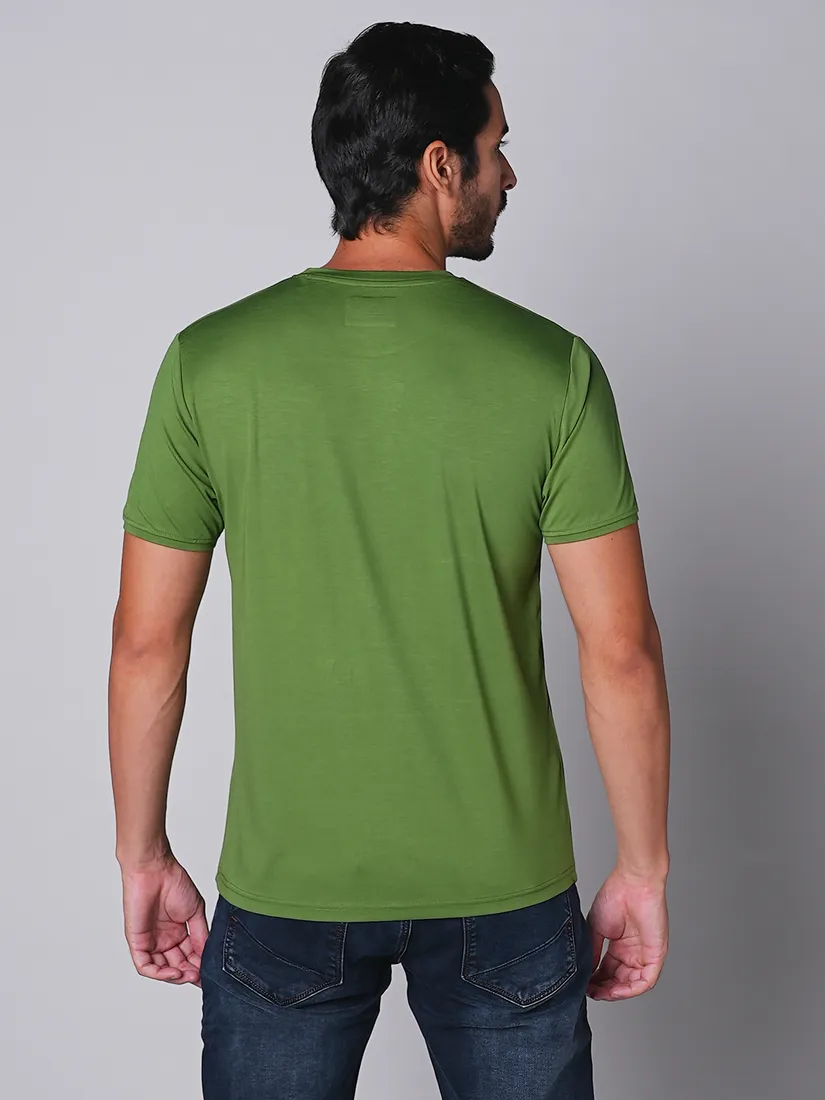 Tessio Men Slim Fit Print T-Shirt