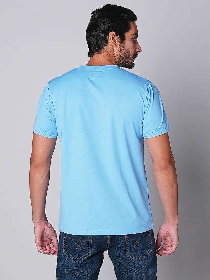 Tessio Men Slim Fit Print T-Shirt
