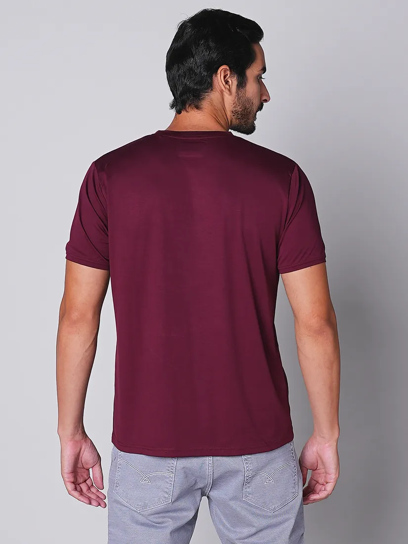 Tessio Men Slim Fit Print T-Shirt