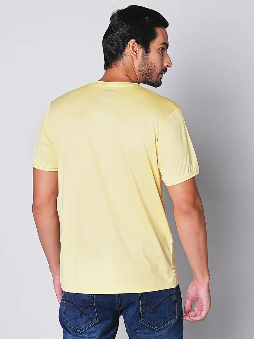 Tessio Men Slim Fit Print T-Shirt