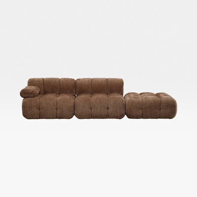 SEABIRD footstool brown