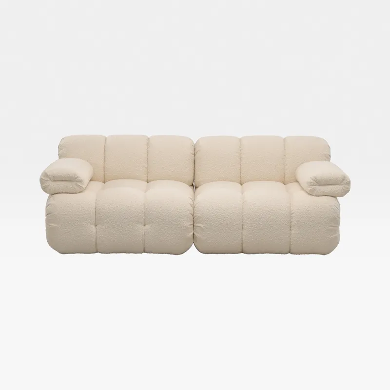 SEABIRD left arm modular chair white